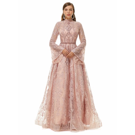 Ballbella Design | Sparkle Beaded Mermaid Prom Dresses with Overskirt