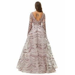 Ballbella Design | Sparkle Beaded Long Sleeves Prom Dresses