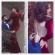 Long Sleeves Chic Mermaid Evening Dresses Latest Custom Made On Sale Prom Party Gowns