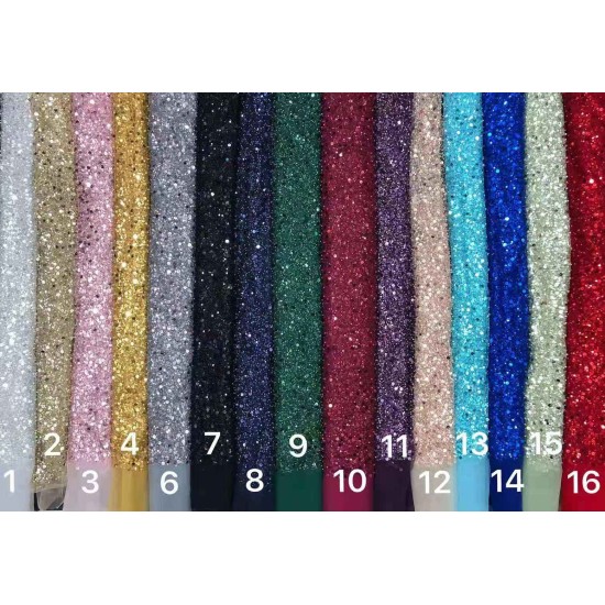 Stunning Long Sleeve High Neck Sequins Prom Dress Mermaid Long