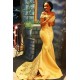Off-the-Shoulder Sparkle Beads Sequined Appliques Prom Dresses New Arrival Mermaid Beads Sequins Evening Gown