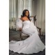 Charming Strapless Slim Evening Gowns Trumpt Train