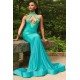 Halter Mermaid long Evening Dress party wear