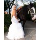 Halter Feather Fit and Flare Prom Dresses Alluring Open Back Sleeveless Evening Gowns