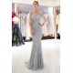 MAXINE Mermaid Sweetheart Illusion Neckline Sequins Beading Evening Dresses