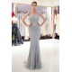 MAXINE Mermaid Sweetheart Illusion Neckline Sequins Beading Evening Dresses