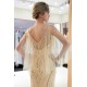 MAXINE Mermaid Sweetheart Illusion Neckline Sequins Beading Evening Dresses
