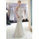 MARVEL Mermaid Sleeveless Long Evening Dresses with Gorgeous Beading