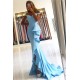 Mermaid Off-the-shoulder Evening Dresses Side Slit Party Dresses