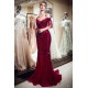 MELISSA Mermaid Off-the-shoulder V-neck Floor Length Sequins Evening Dresses