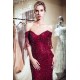 MELISSA Mermaid Off-the-shoulder V-neck Floor Length Sequins Evening Dresses