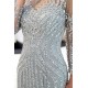 MARLENE Mermaid Sequined Pattern Long Sleevess Evening Dresses
