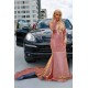 Glitter LongSleeve Appliques mermaid Evening Gowns