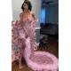 Slim mermaid Evening Dress Sweep train
