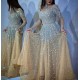 Sequins Charming Evening Maxi Dress Cocktail Party Dress Sequins Long Sleeve