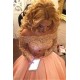 Off-the-Shoulder Long Sleeves Evening Dresses Lace Puffy Skirt Prom Dresses On Sale