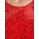 Eleagnt Evening Dresses Soft Pink Lace Applique Evening Dresses Chiffon Sleeveless Sash Floor Length Formal Gowns