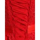 Eleagnt Evening Dresses Soft Pink Lace Applique Evening Dresses Chiffon Sleeveless Sash Floor Length Formal Gowns