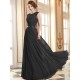 Eleagnt Evening Dresses Soft Pink Lace Applique Evening Dresses Chiffon Sleeveless Sash Floor Length Formal Gowns