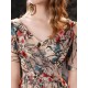 Gorgeous Evening Dress A-Line Jewel Neck Lace Tea-Length Social Pageant Dresses