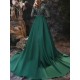 Gorgeous Evening Dress Mermaid Jewel Neck With Train Long Sleeves Zipper Lace Lace Social Pageant Dresses