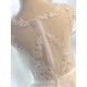Glamorous Long Evening Dresses Lace Cameo Pink Party Dress A Line Applique Tulle Maxi Formal Dress