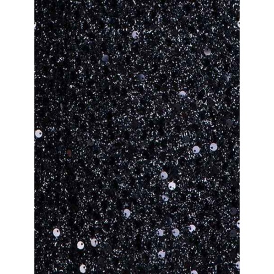Glamorous Black Evening Dress Lace Sequin Bateau Mermaid Formal Dress Off The Shoulder Floor Length Occasion Dress wedding guest dress