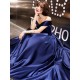 Glamorous Evening Dresses Off The Shoulder evening dress Long Satin Maxi Dresses