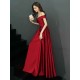 Glamorous Evening Dresses Off The Shoulder evening dress Long Satin Maxi Dresses
