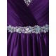 Stunning Evening Dresses Long Soft Pink Satin Evening Dress Halter Beading Pleated Floor Length Formal Party Dress