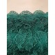 Stunning Lace Evening Dress Off The Shoulder Mermaid Party Dress Dark Green Half Sleeve Maxi Occasion Dress wedding guest dress