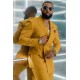 Yellow Double Breasted Designer Men Suits for Prom