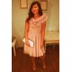 A-line Off-the-shoulder Knee Length Chiffon Bridesmaid Dress