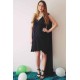 A-line Sweetheart One-shoulder Hi-low Length Chiffon Bridesmaid Dress