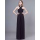 Stunning Black Jumpsuits Formal Evening Wedding Party Convertible Chiffon Long One Size Fits All Bridesmaid Dresses