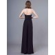 Stunning Black Jumpsuits Formal Evening Wedding Party Convertible Chiffon Long One Size Fits All Bridesmaid Dresses