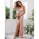 One Shoulder Classic Ruched Sleeveless Bridesmaid Dresses