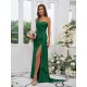 One Shoulder Classic Ruched Sleeveless Bridesmaid Dresses