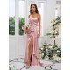 One Shoulder Classic Ruched Sleeveless Bridesmaid Dresses