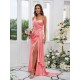 One Shoulder Classic Ruched Sleeveless Bridesmaid Dresses
