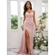 Gorgeous V-Neck Ruched Sleeveless Bridesmaid Dresses