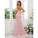 Gorgeous V-Neck Ruched Sleeveless Bridesmaid Dresses