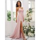 Gorgeous V-Neck Ruched Sleeveless Bridesmaid Dresses