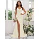 Gorgeous V-Neck Ruched Sleeveless Bridesmaid Dresses