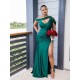 Charming Off-the-Shoulder Ruched Sleeveless Bridesmaid Dresses