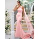 One Shoulder Classic Ruched Sleeveless Bridesmaid Dresses