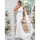 One Shoulder Classic Ruched Sleeveless Bridesmaid Dresses