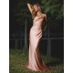 Beautiful Ruched Spaghetti Straps Sleeveless Bridesmaid Dresses