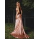 Beautiful Ruched Spaghetti Straps Sleeveless Bridesmaid Dresses