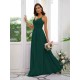 Classy Ruched Chiffon V-neck Sleeveless Bridesmaid Dresses